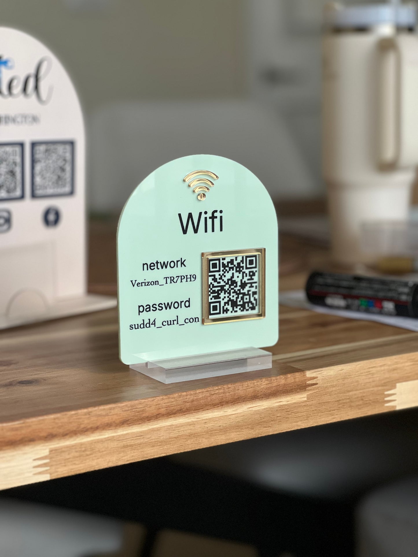 WiFi Sign QR Code Sign