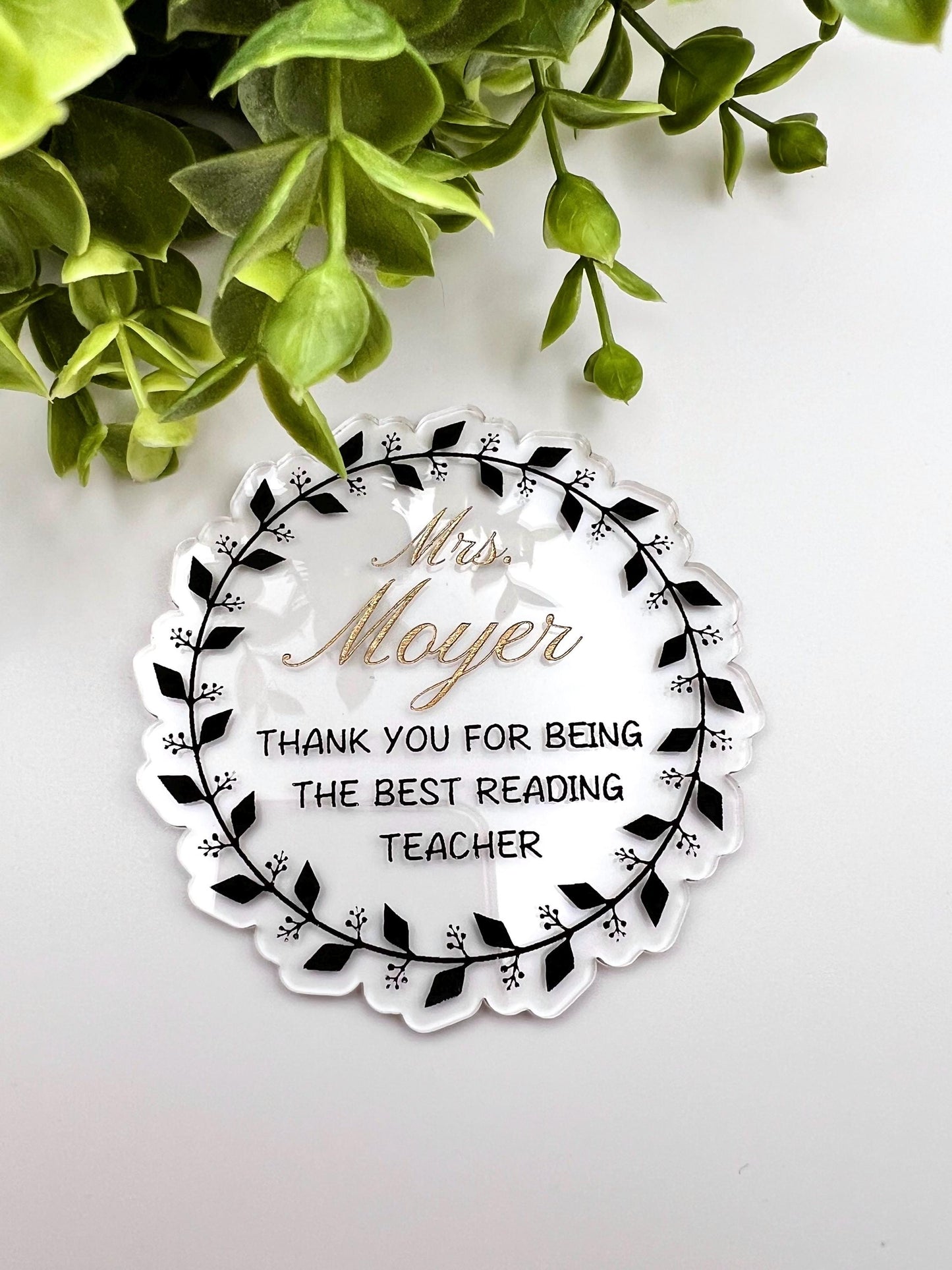 Personalized Teacher Gift Teacher Appreciation