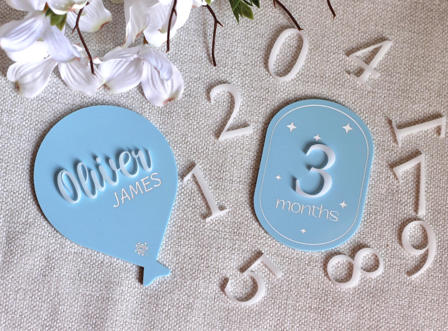 Baby Milestone Cards Newborn Baby Gift