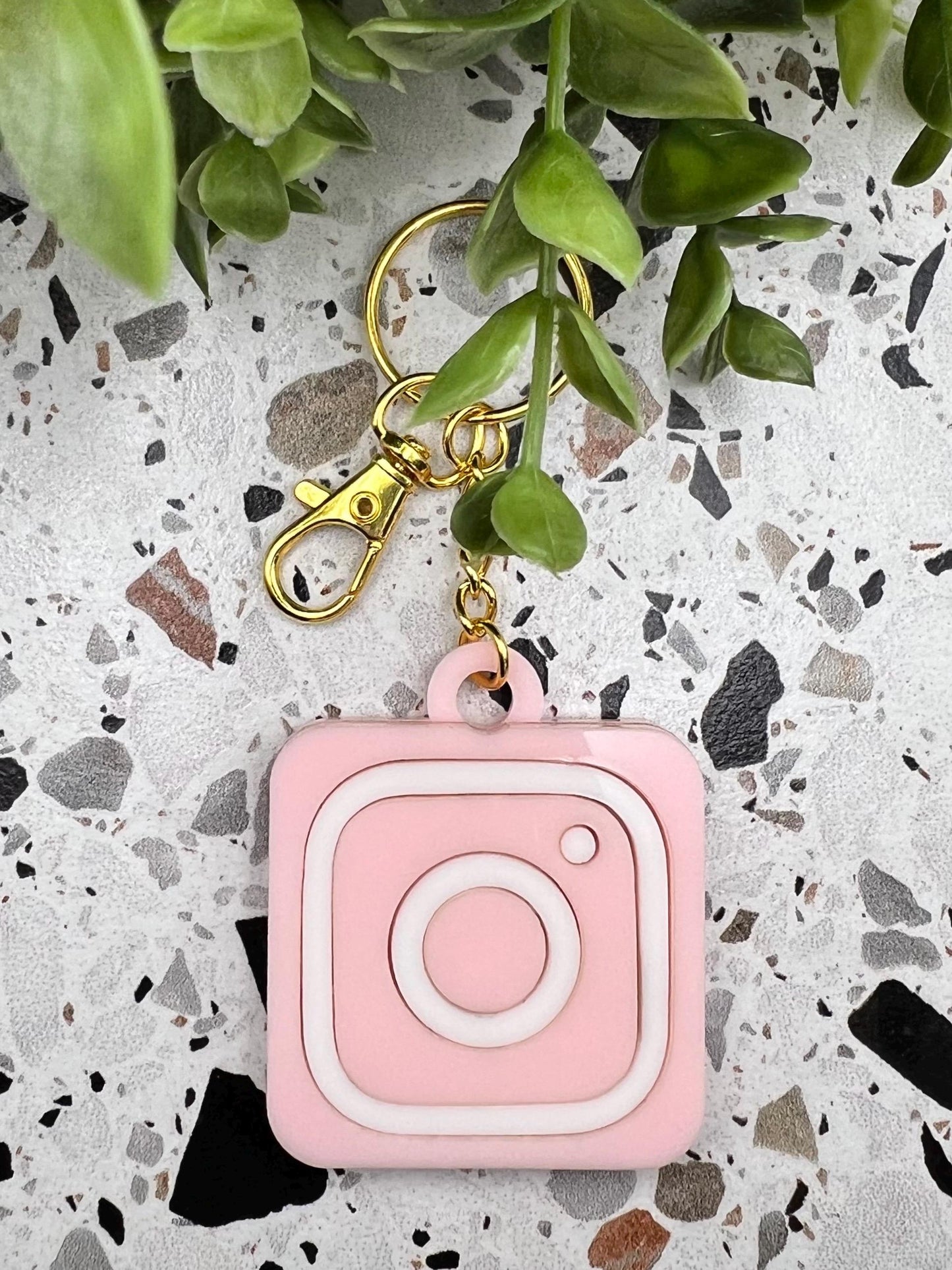 QR Code Keychain Custom QR Business Card Keychain Social Media QR Code Key Charm Personalized Acrylic Keychain