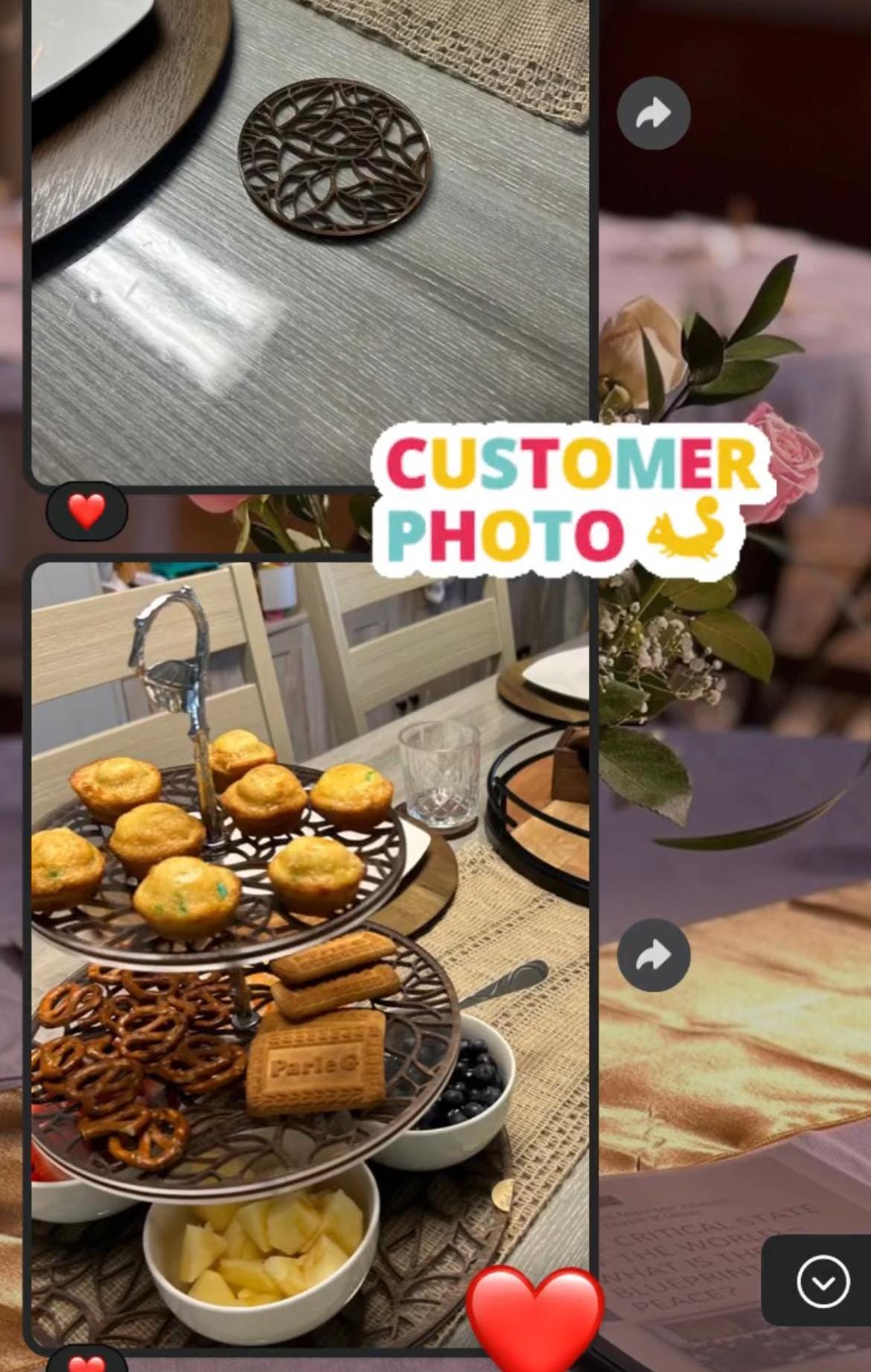 Wooden Coaster Fall Decor Wedding Decor