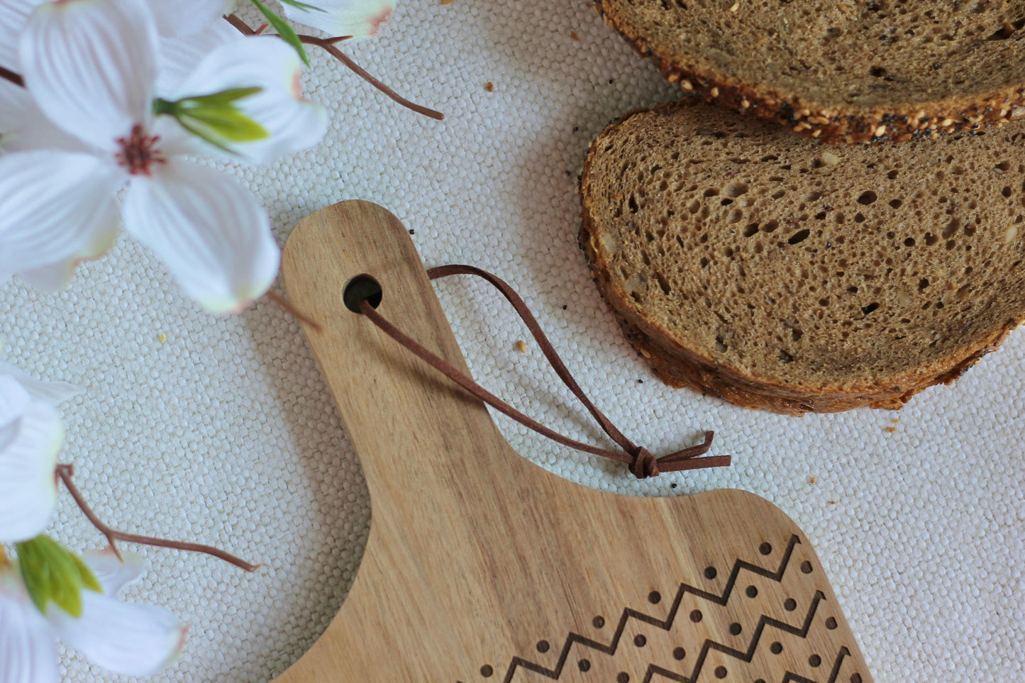 Personalized Acacia Wood Charcuterie Board