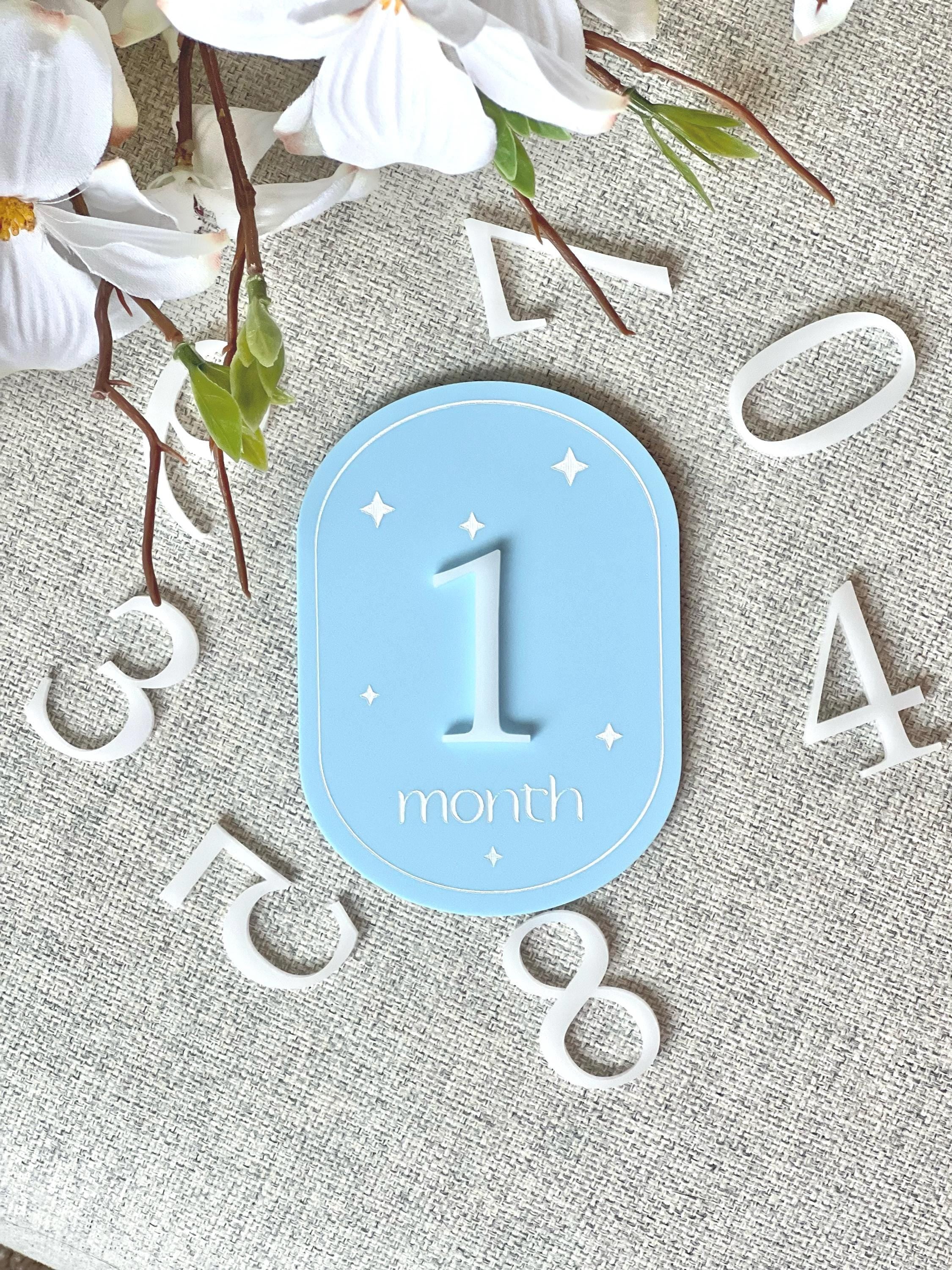 Baby Milestone Cards Newborn Baby Gift – nidageedesign