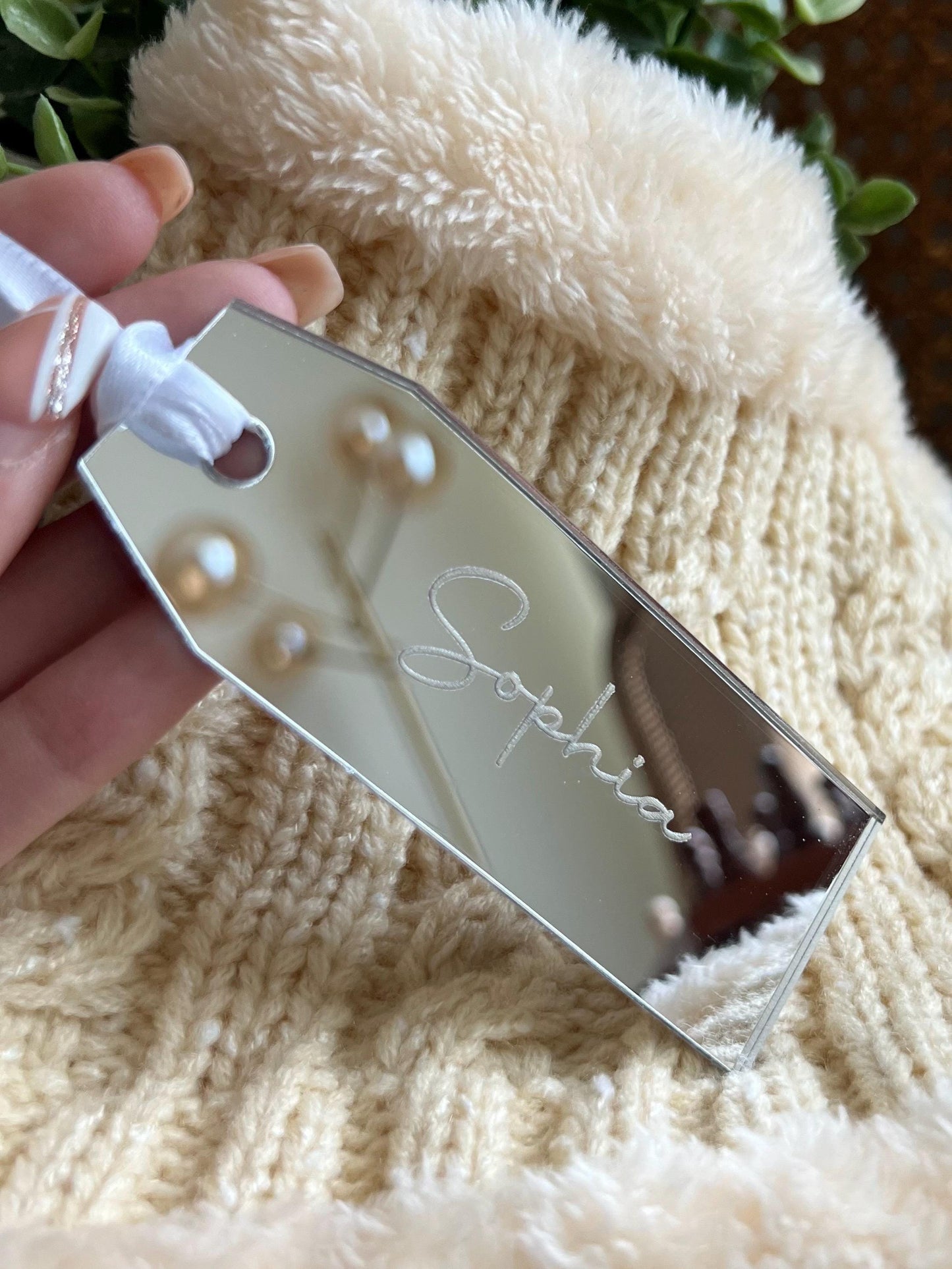 Personalized Gift Tag Basket Name Tag