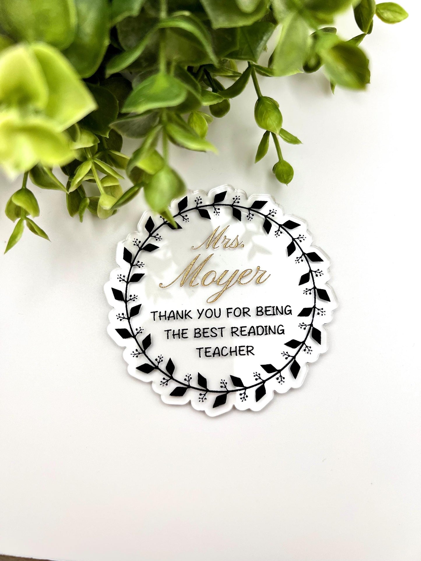 Personalized Teacher Gift Teacher Appreciation