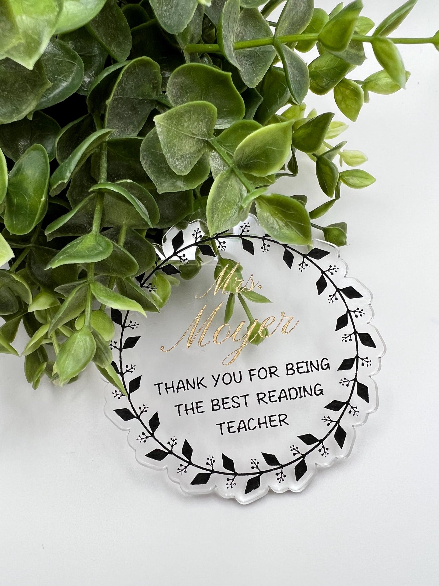 Personalized Teacher Gift Teacher Appreciation