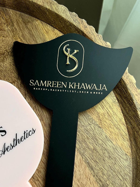 Lash Tech Brow Tech Mirror Photo Prop