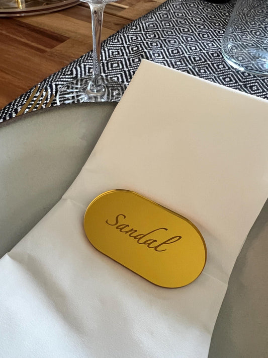 Personalized Name Card Place Card