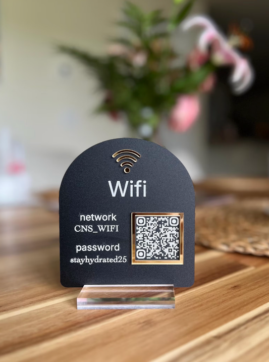 WiFi Sign QR Code Sign