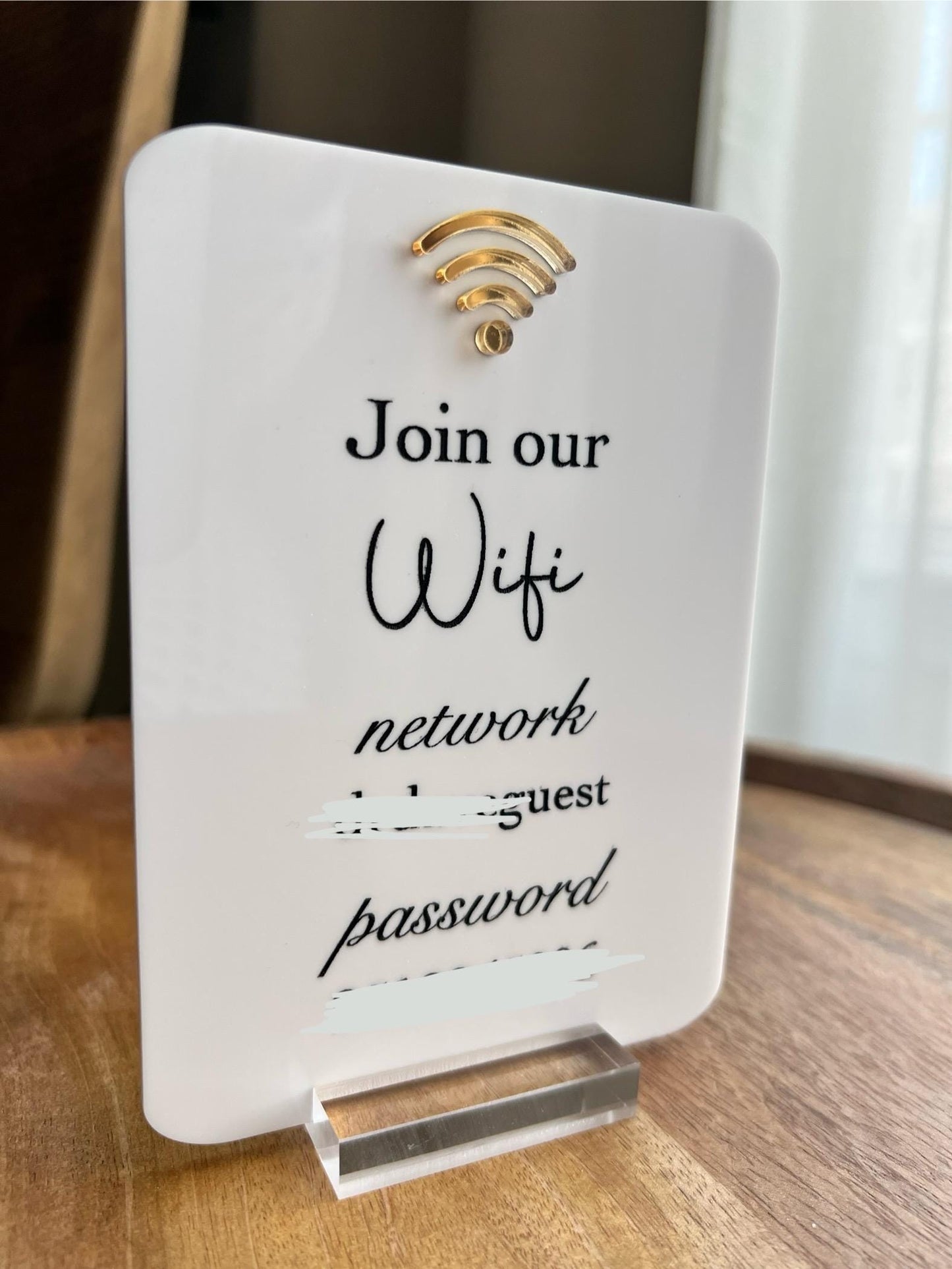 Wifi Sign Join our Wifi Sign