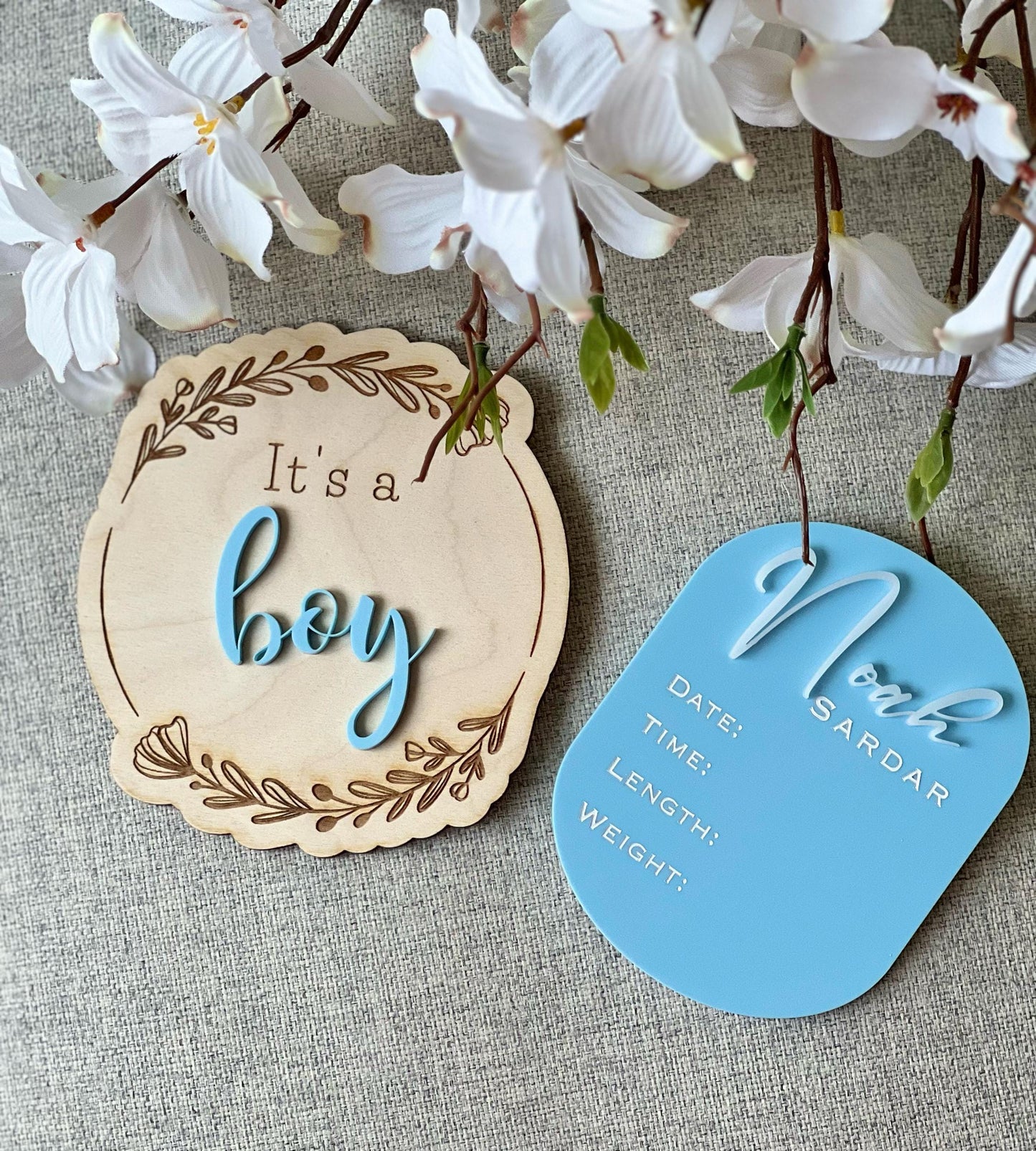 Gender Reveal Surprise Sign