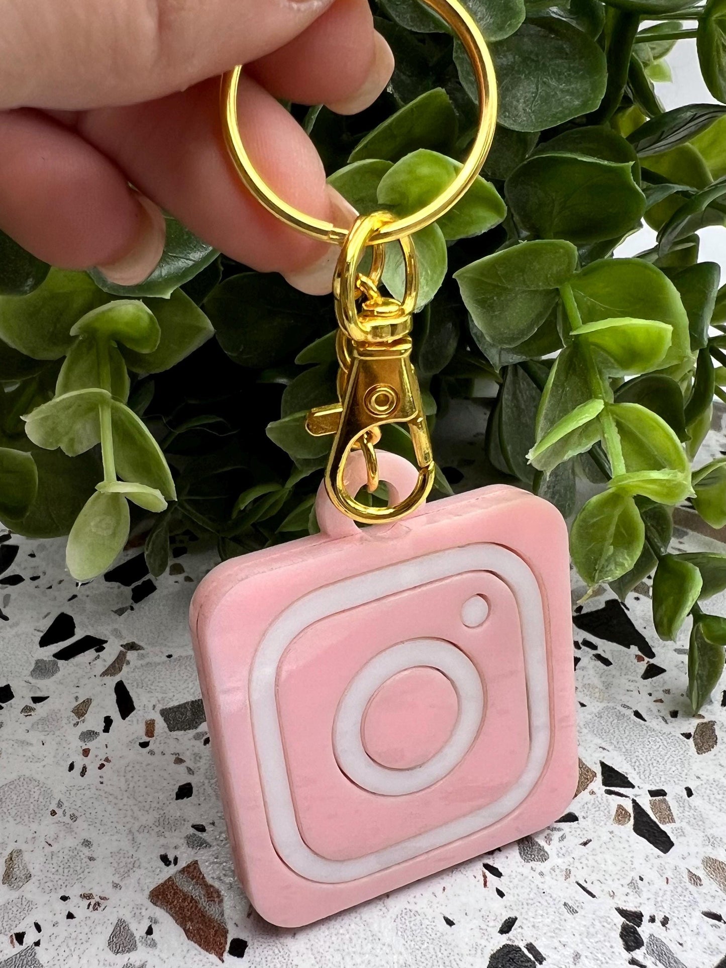 QR Code Keychain Custom QR Business Card Keychain Social Media QR Code Key Charm Personalized Acrylic Keychain