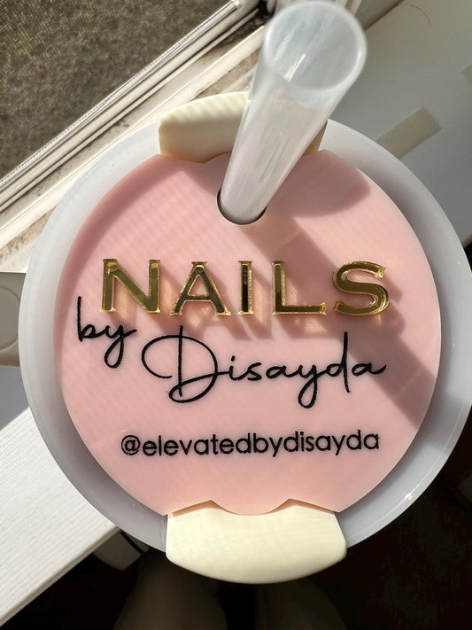 Personalized Stanley Topper Nail Tech Gift