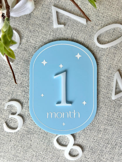 Baby Milestone Cards Newborn Baby Gift