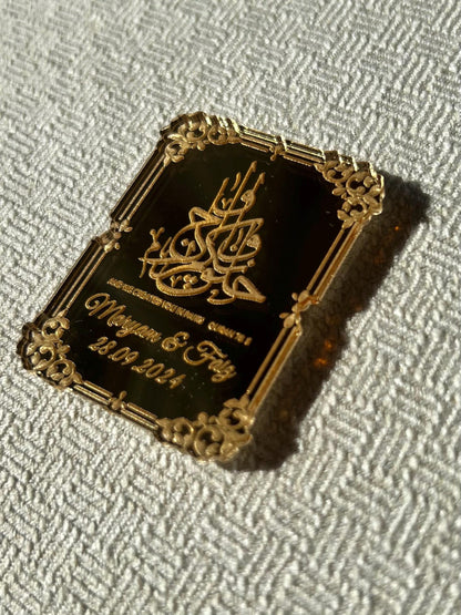 Personalized Islamic Wedding Favors