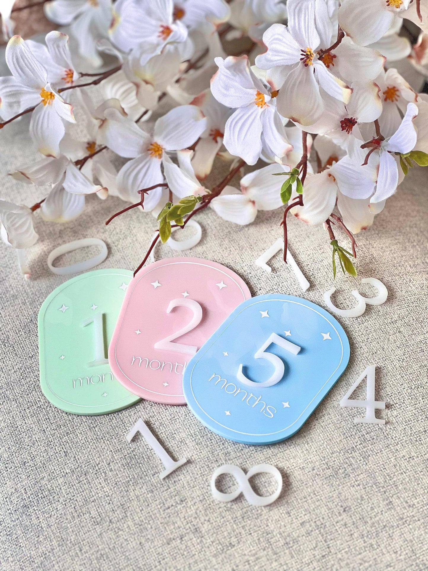 Baby Milestone Cards Newborn Baby Gift