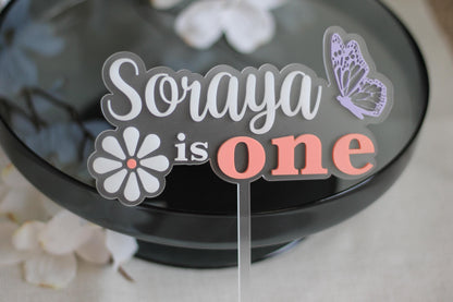 Custom Cake Topper Birthday Cake Topper Baby’s First Birthday