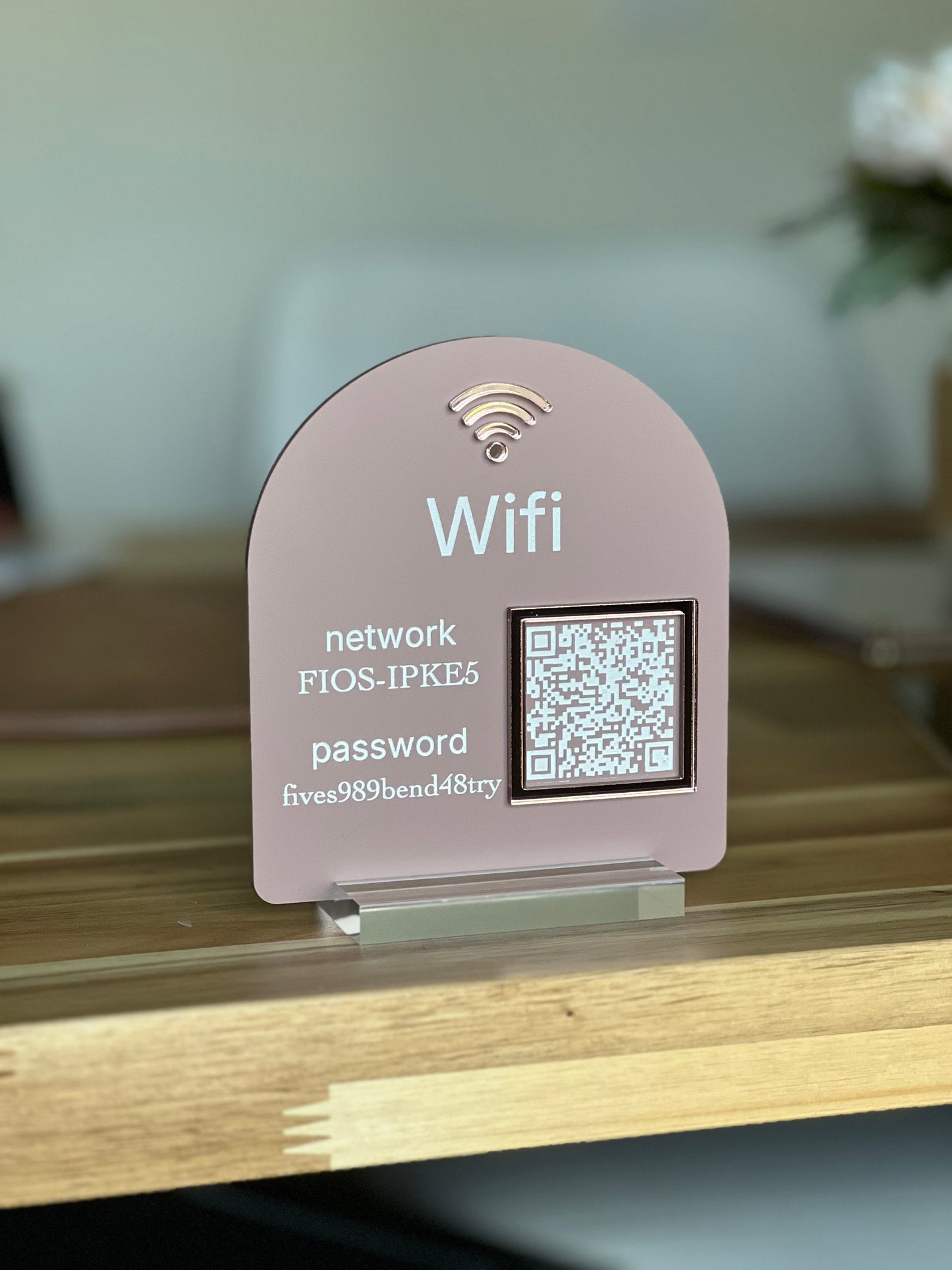 WiFi Sign QR Code Sign