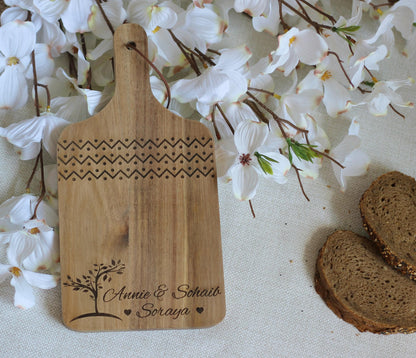 Personalized Acacia Wood Charcuterie Board