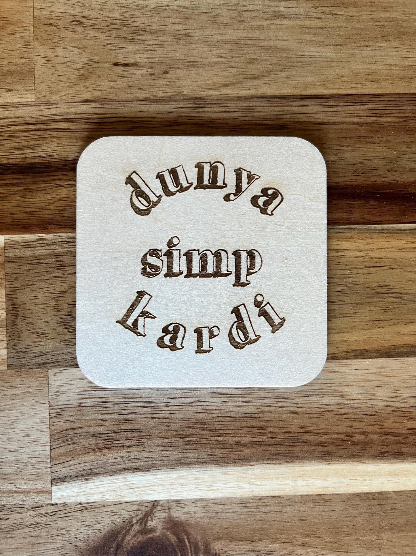 Funny Punjabi Gen Z Coasters