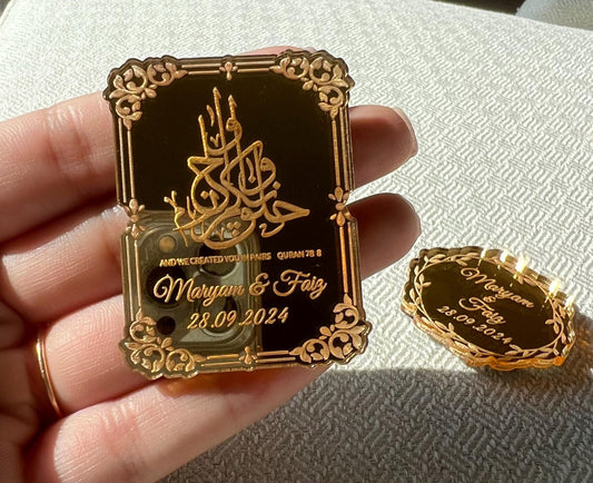 Personalized Islamic Wedding Favors