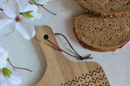 Personalized Acacia Wood Charcuterie Board
