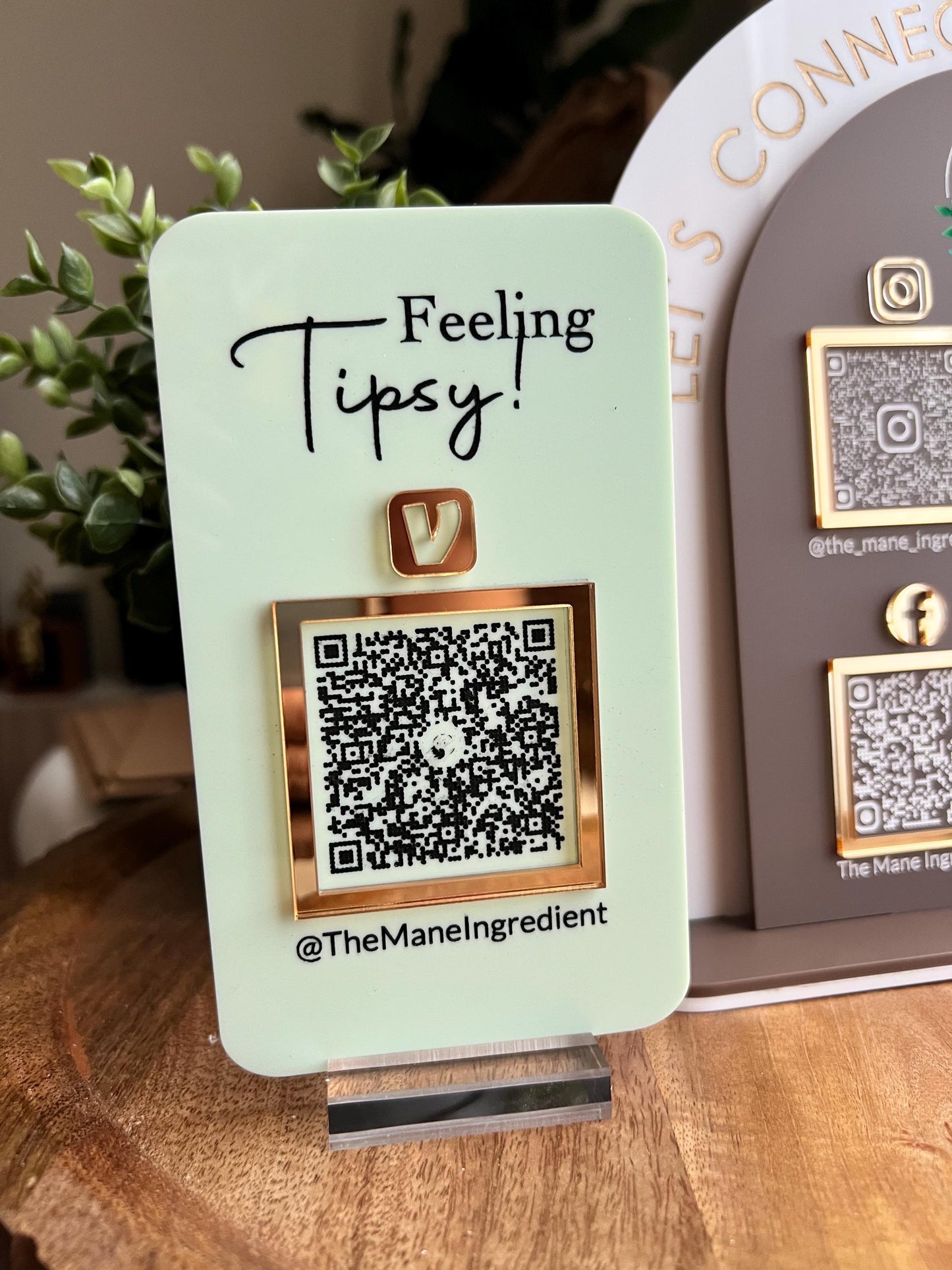 QR Code Custom Business Sign Personalized Scan to Pay Scan to Tipp Digital Tipp Jar Virtual Tipp Jar Branded Sign for Business Review Book