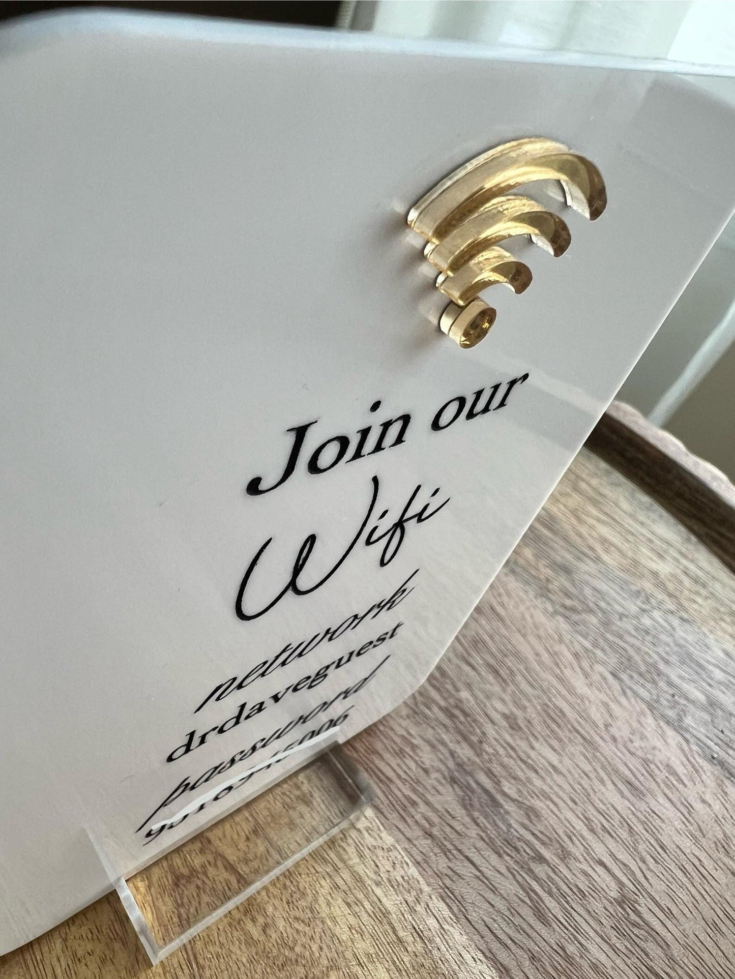 Wifi Sign Join our Wifi Sign