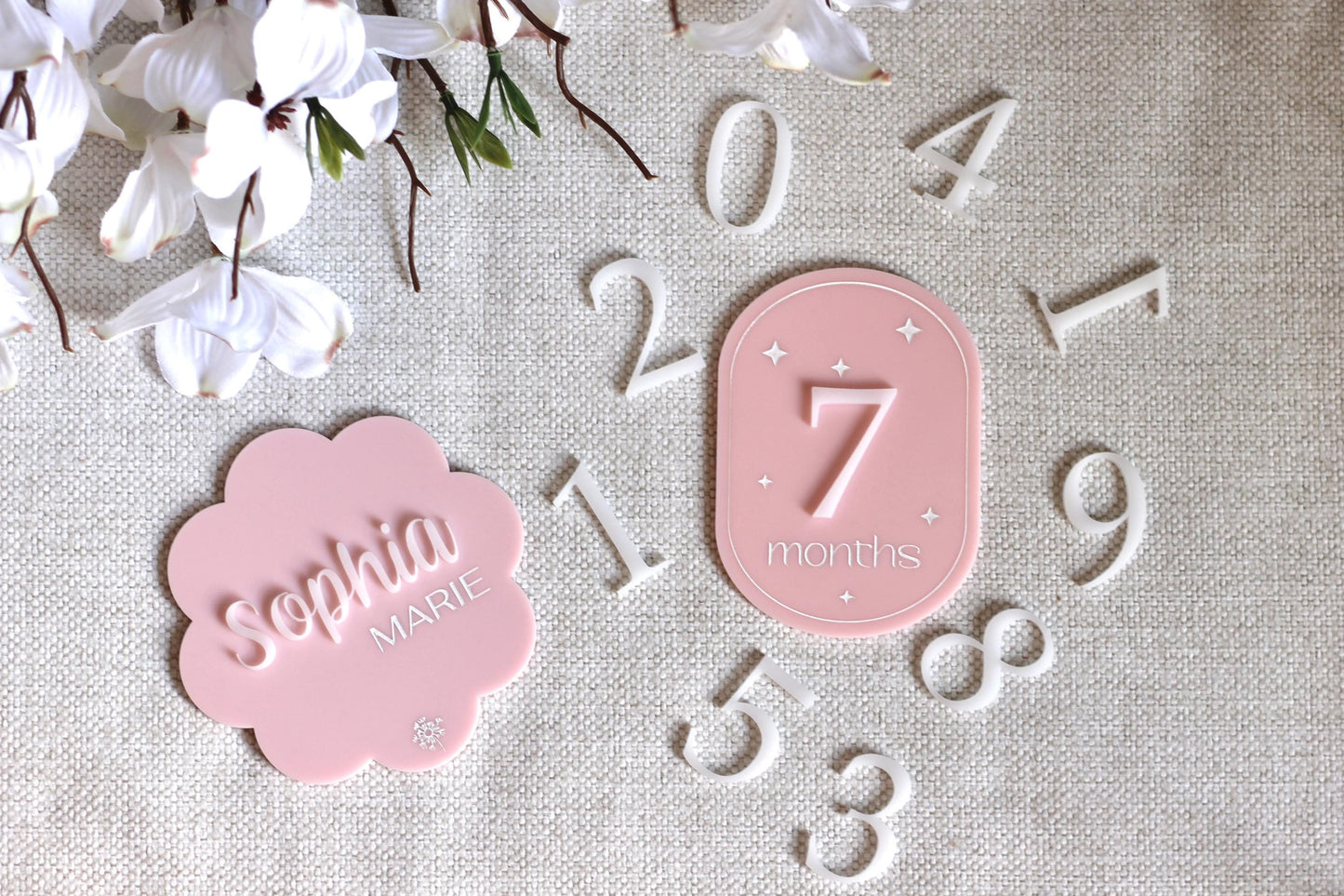 Baby Milestone Cards Newborn Baby Gift