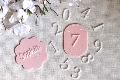 Baby Milestone Cards Newborn Baby Gift