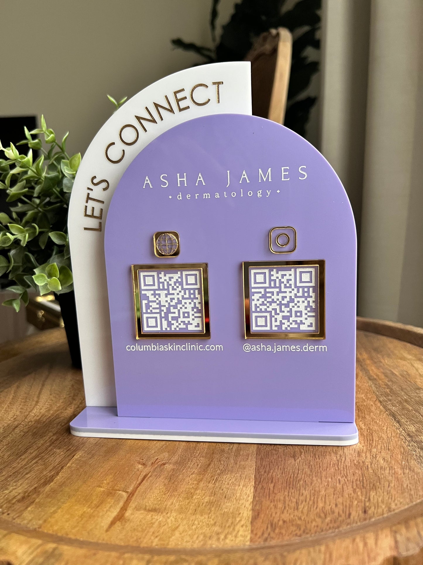 Multi QR Code Business Sign