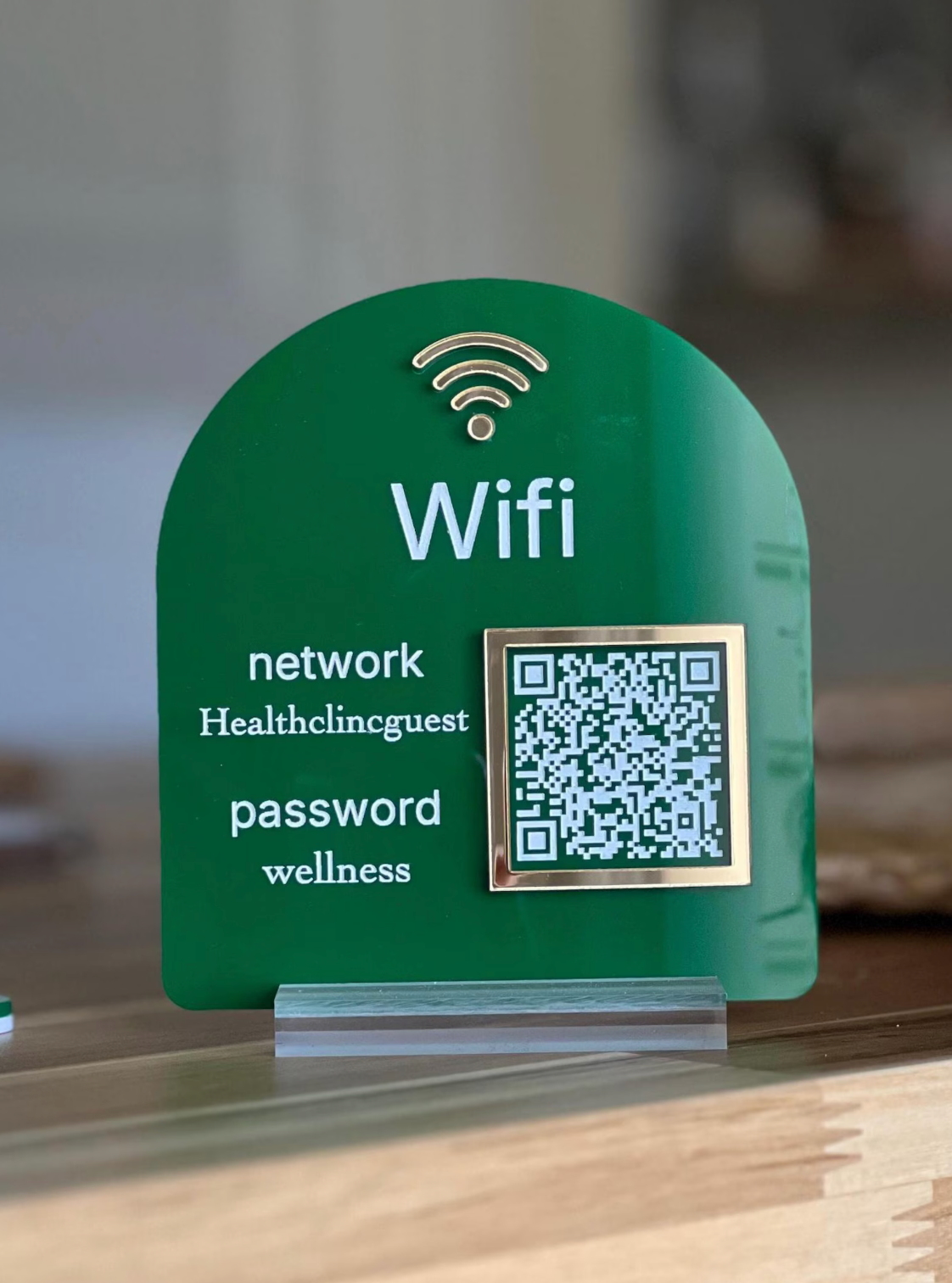 WiFi Sign QR Code Sign