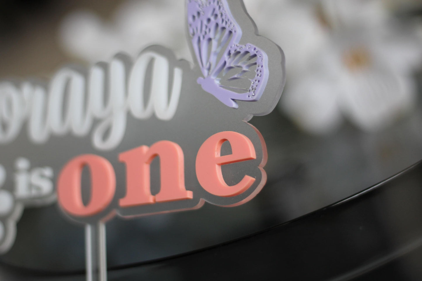 Custom Cake Topper Birthday Cake Topper Baby’s First Birthday