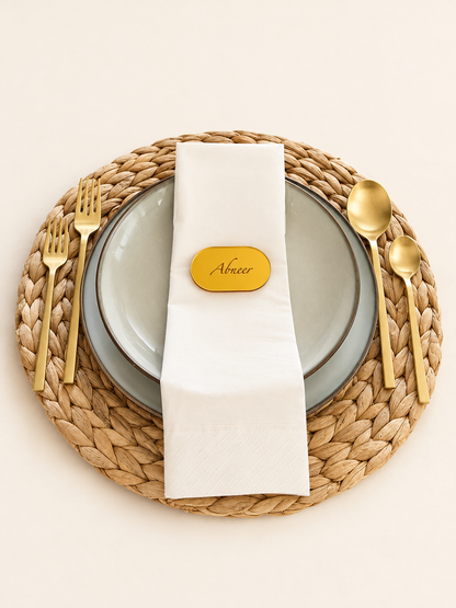Personalized Engraved Acrylic Place Cards