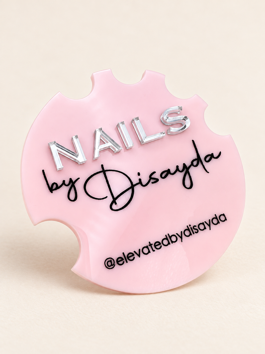 Personalized Acrylic Nailfie Disc for Nail Photos